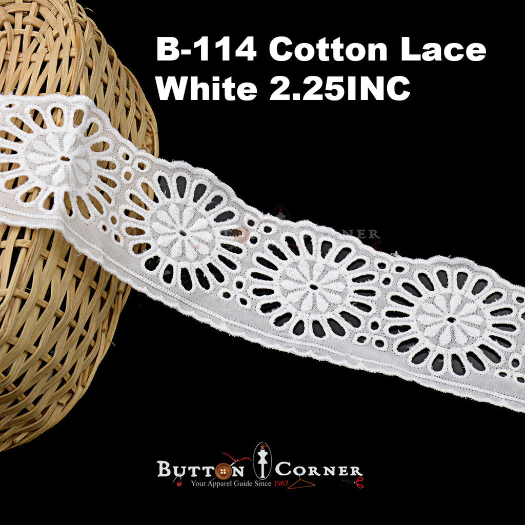 Cotton One Side Border Lace