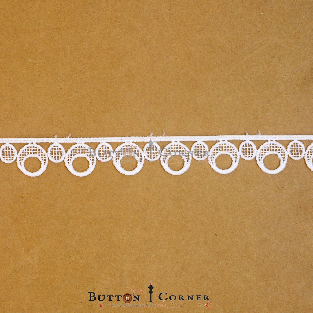 One Side Border Shuttle Lace