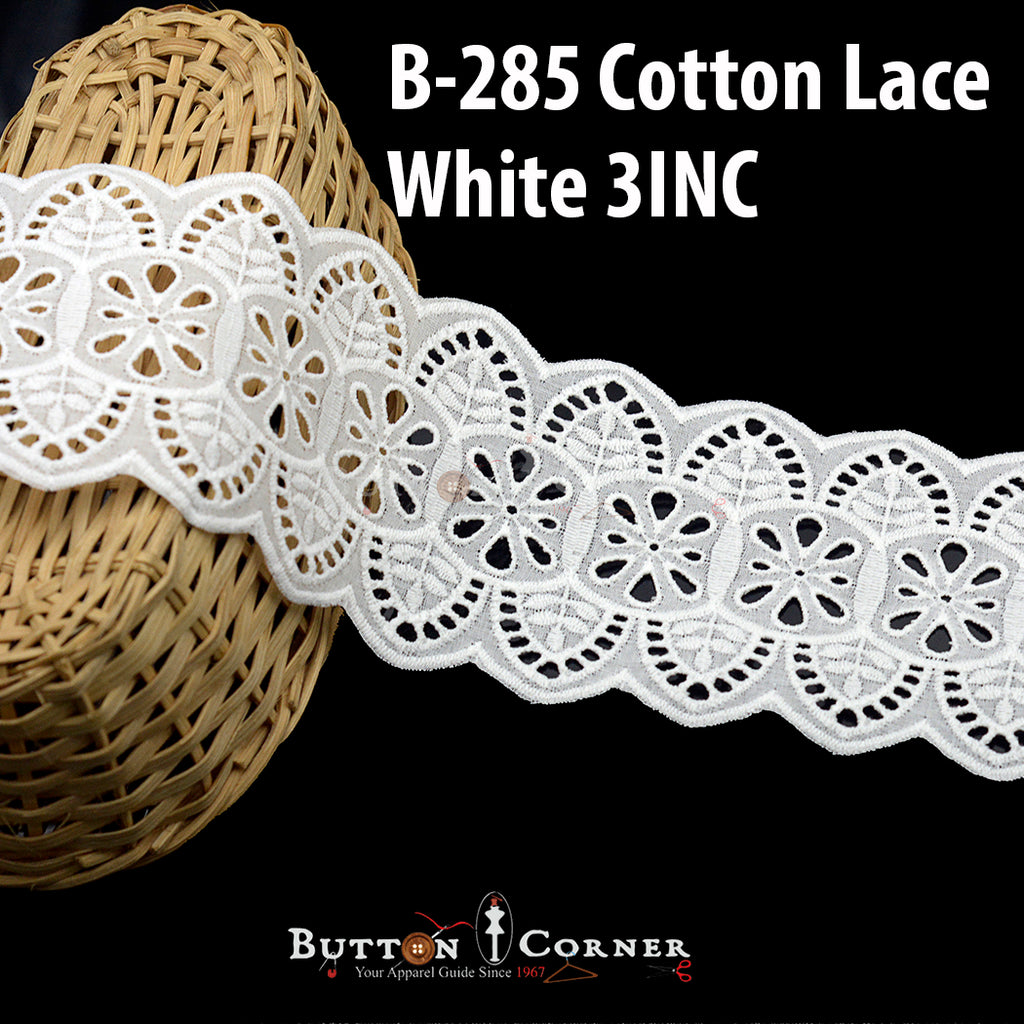 Cotton Double Side Border Lace