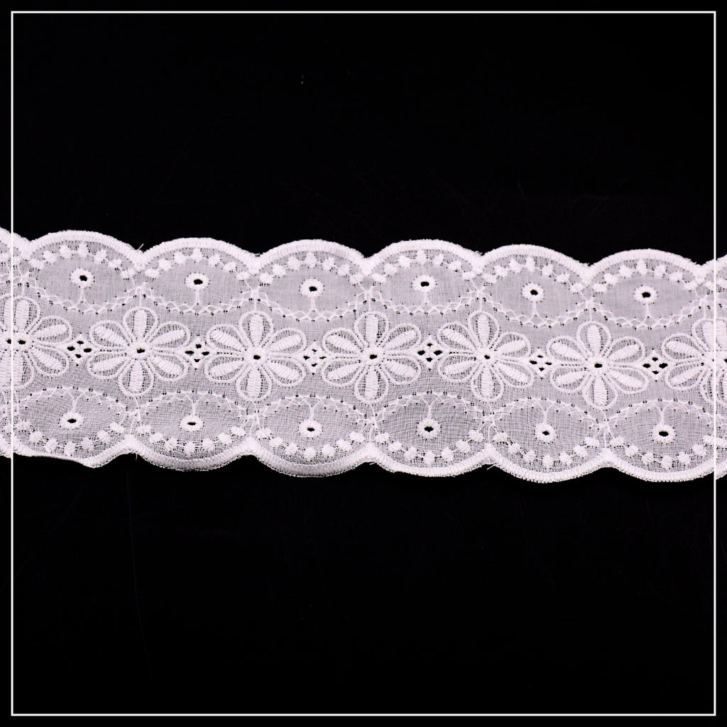 Cotton Double Side Border Lace