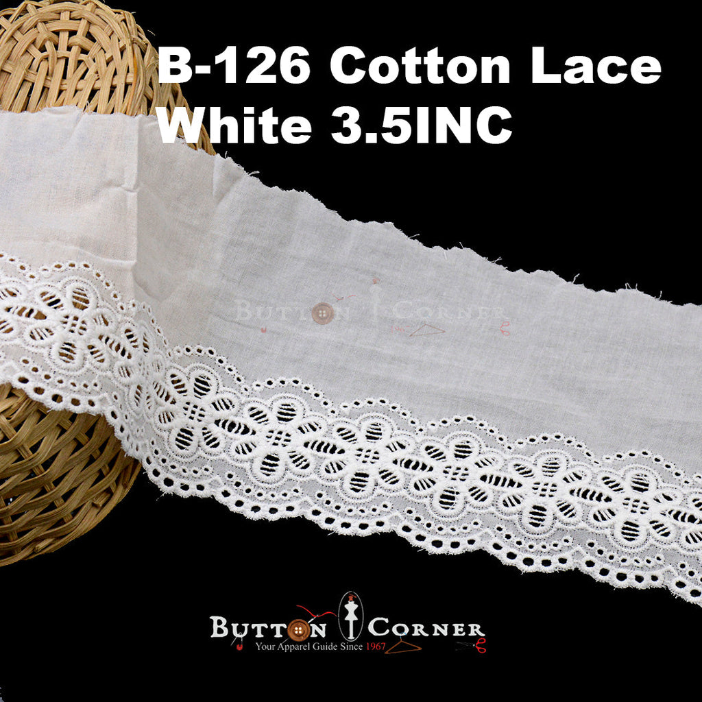 Cotton One Side Border Lace