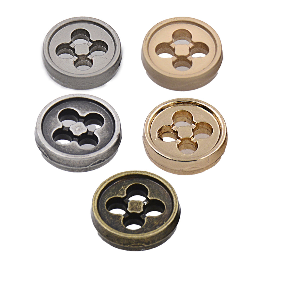 4 Hole Metal Shirt Button