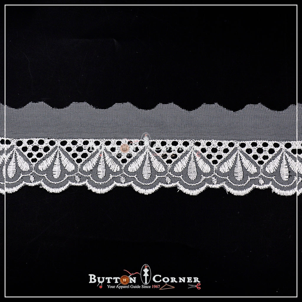 One Side Border Net Lace