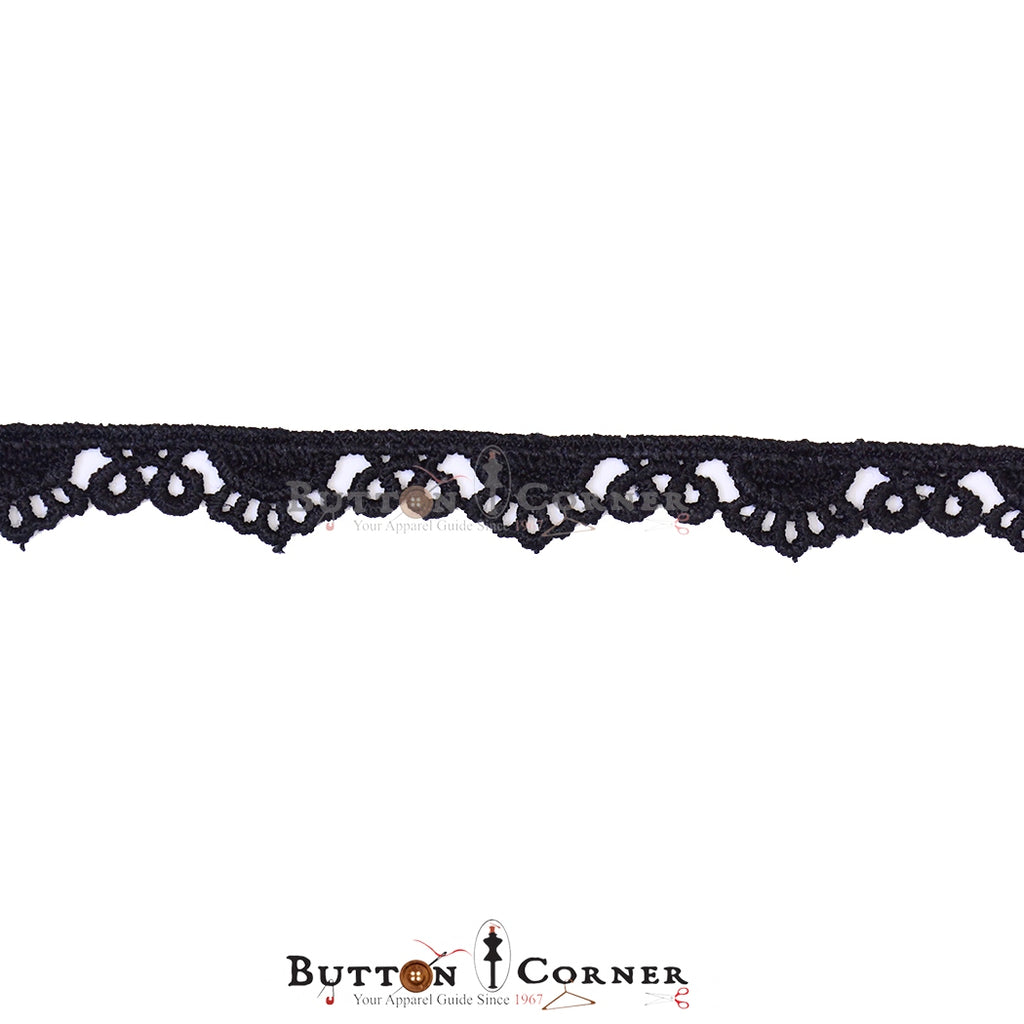 One Side Border Shuttle Lace