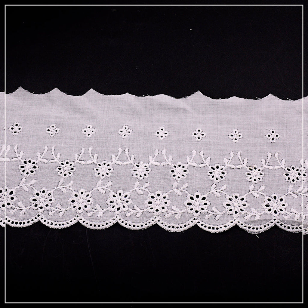 Cotton One Side Border Lace