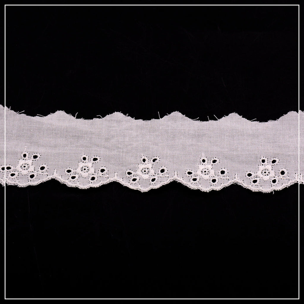 Cotton One Side Border Lace