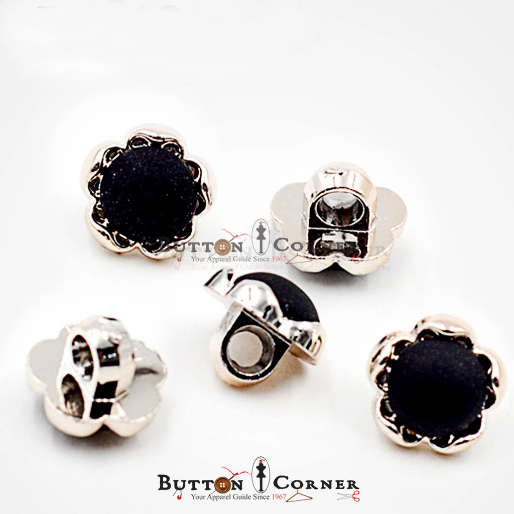 Border Design Pearl Shank Button