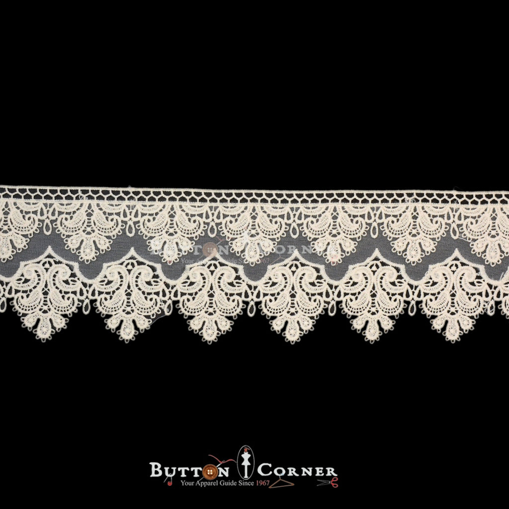 One Side Border Net Lace