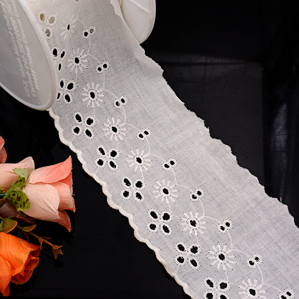 Cotton One Side Border Lace