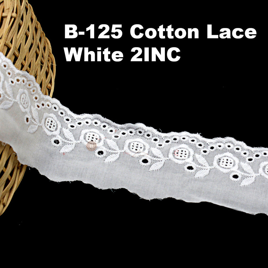 Cotton One Side Border Lace