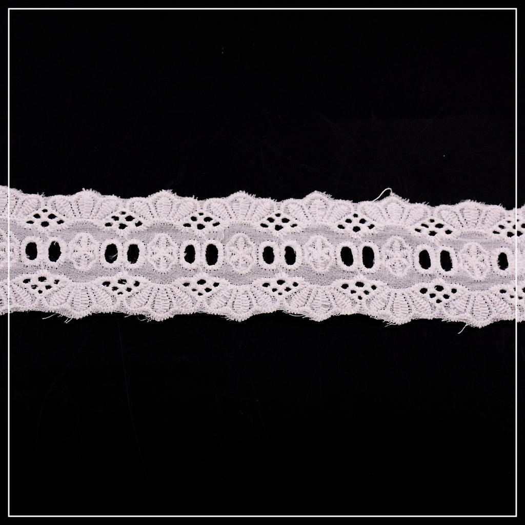 Cotton Double Side Border Lace