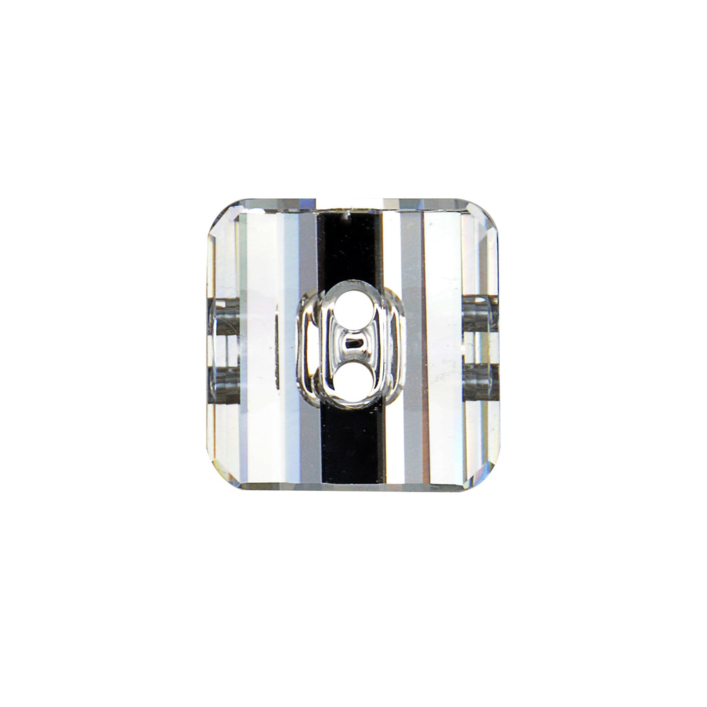 Square Shape Swarovski Button 3037