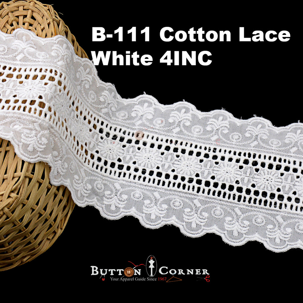 Cotton Double Side Border Lace