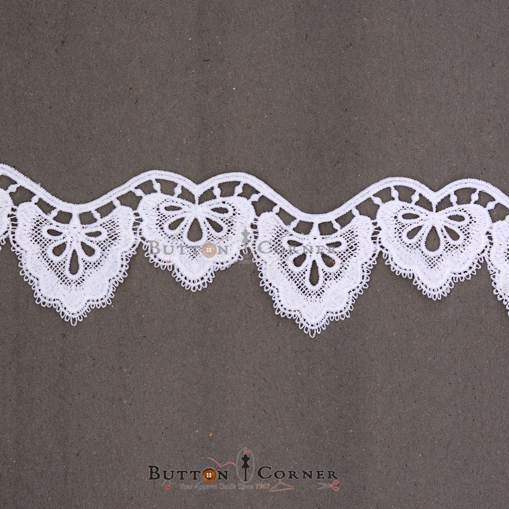 One Side Border Shuttle Lace