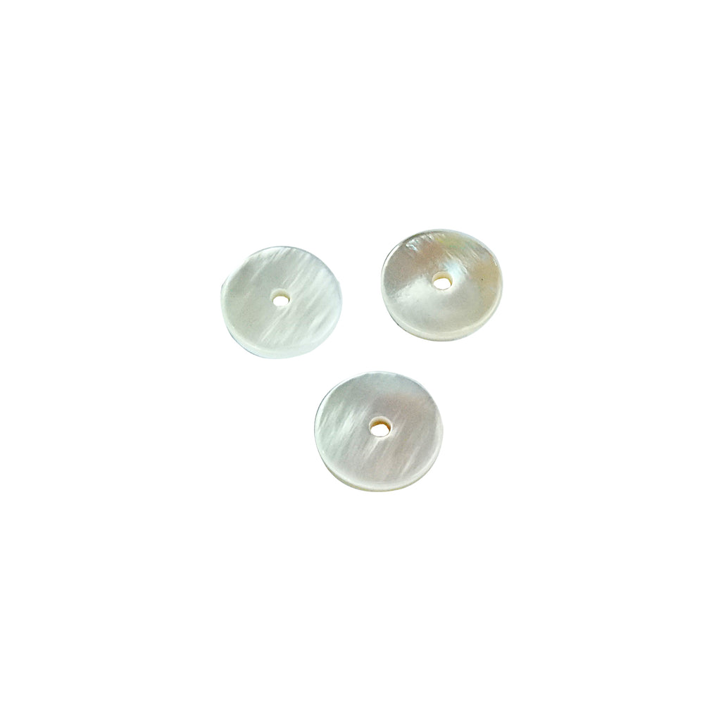 Plain China Agoya Shell 1 Hole Button