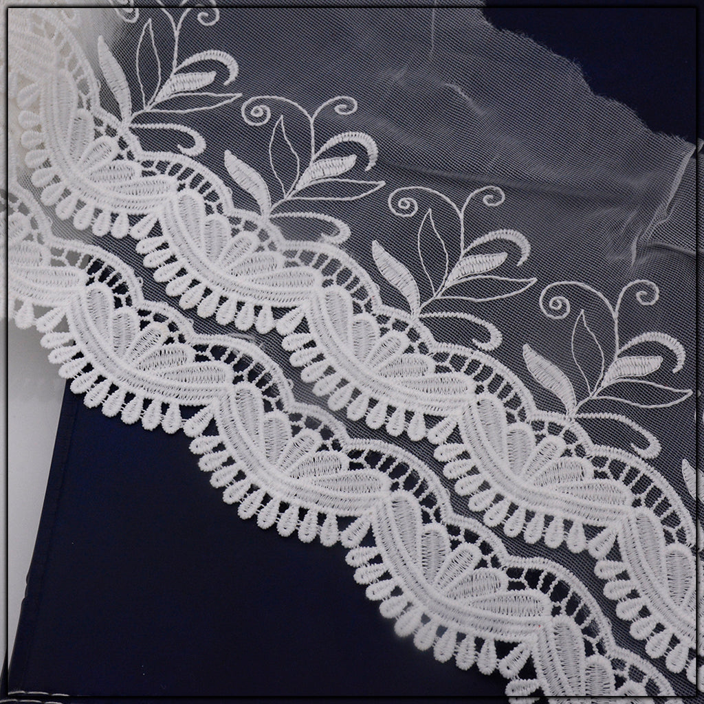 One Side Border Net Lace