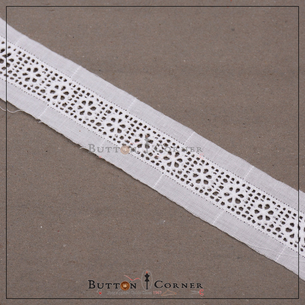 Double Side Border Cotton Lace