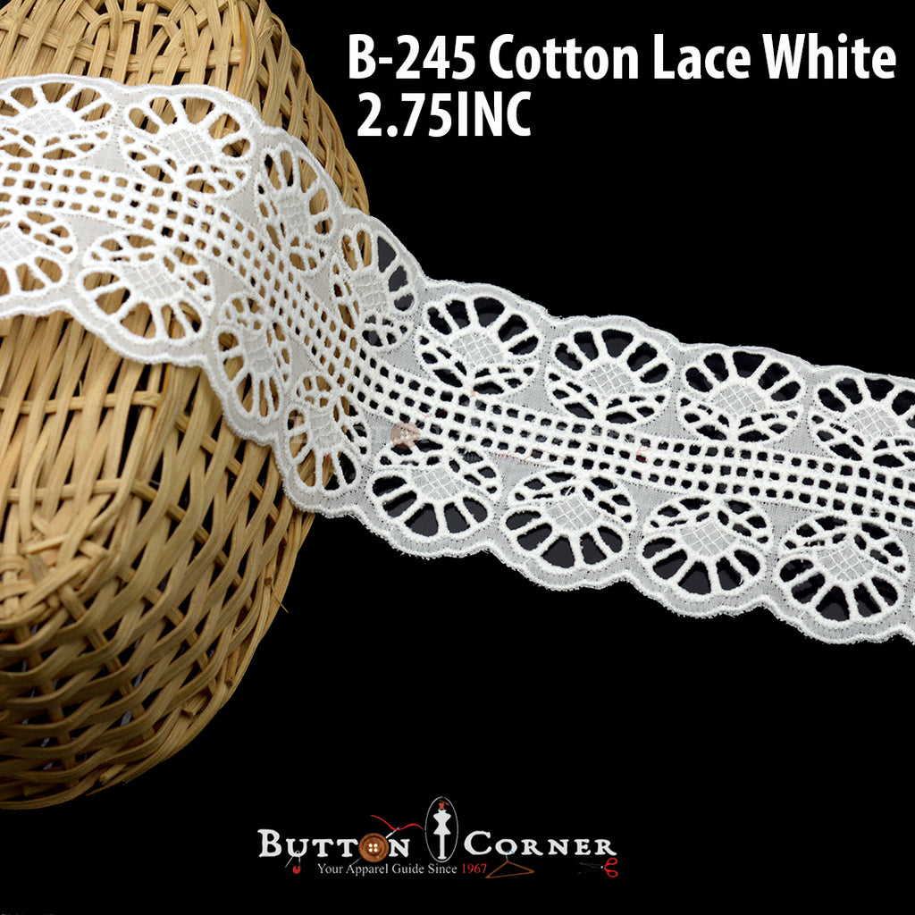 Double Side Border Cotton Lace