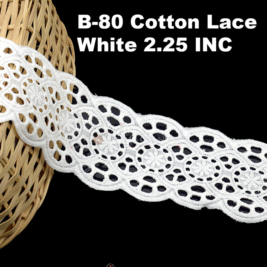 Cotton Double Side Border Lace