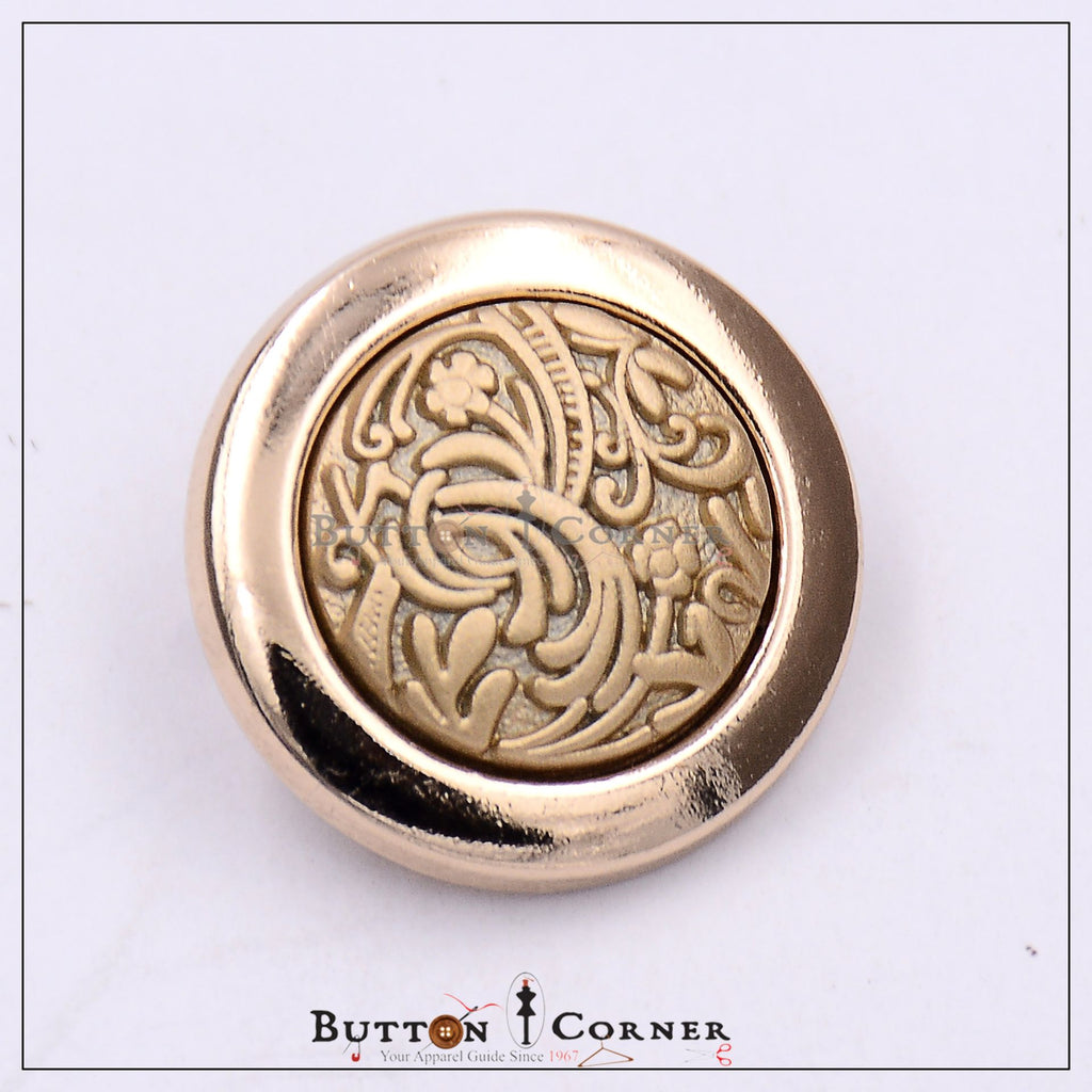 Sketch Design Metal Suiting Button