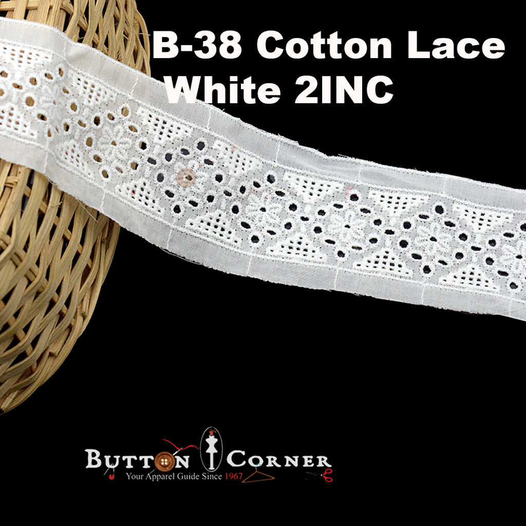 Cotton Double Side Border Lace