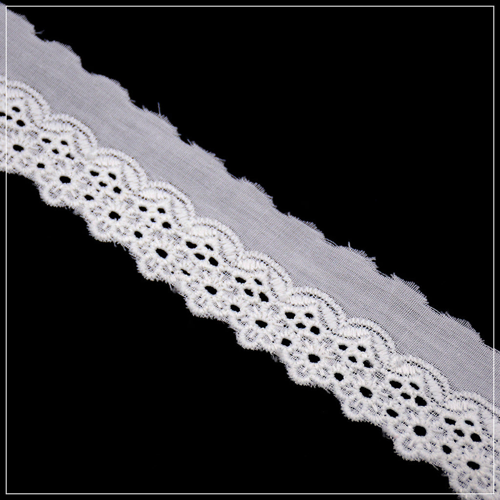 Cotton One Side Border Lace