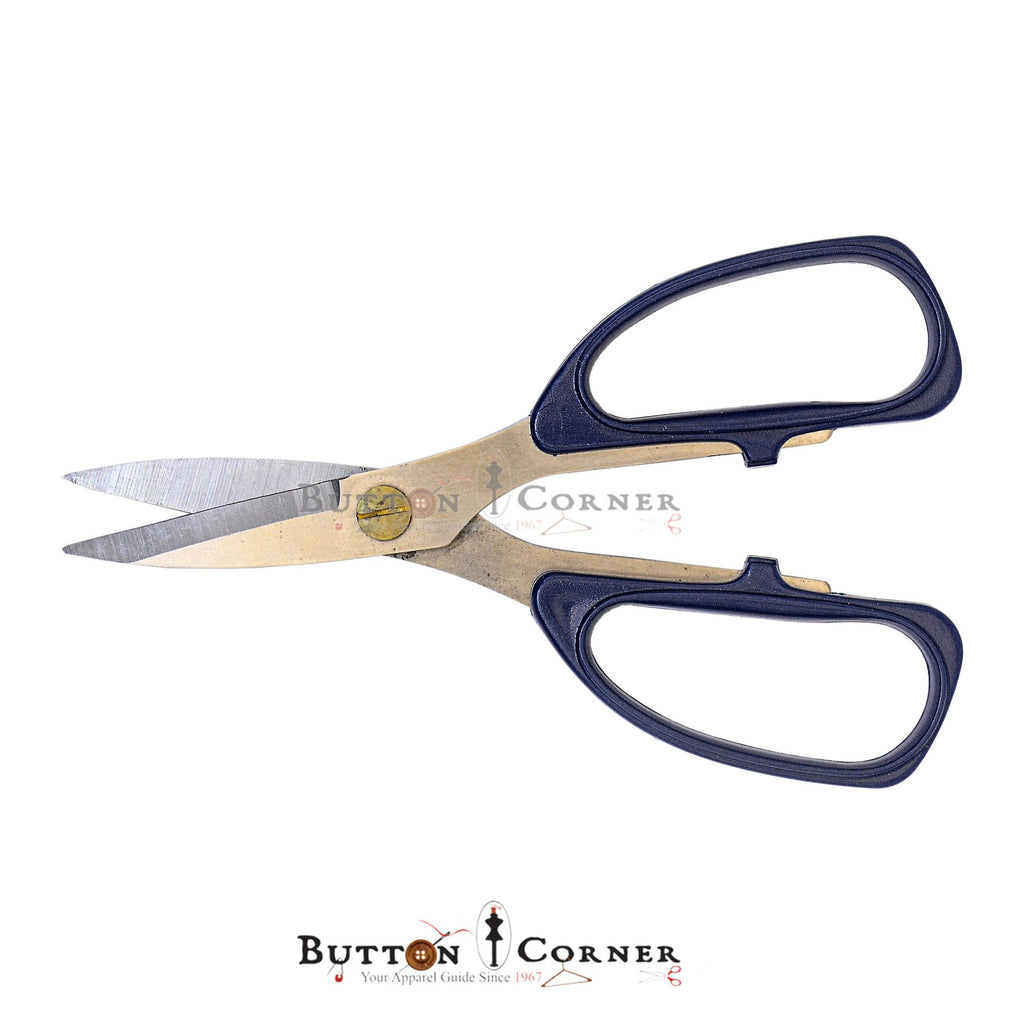 Office Scissor Gunting Blue Handle