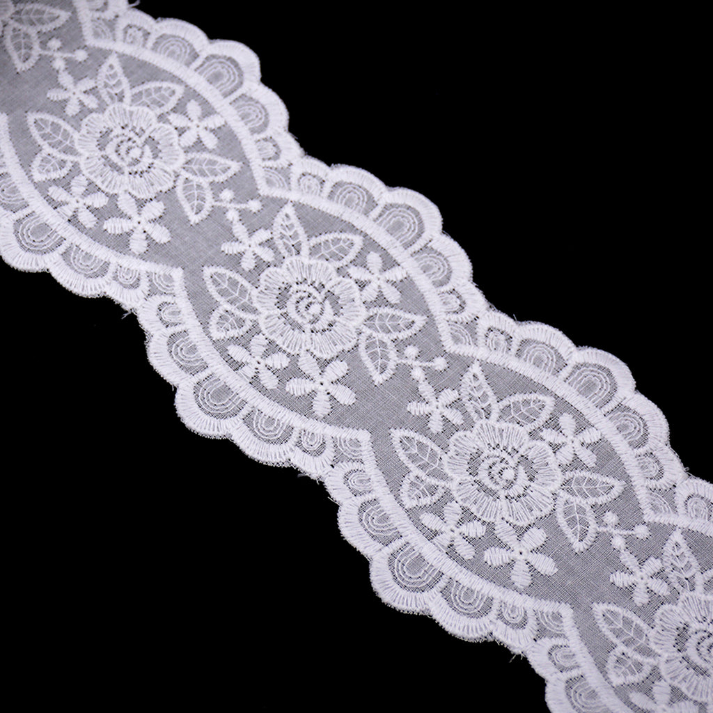 Cotton Double Side Border Lace