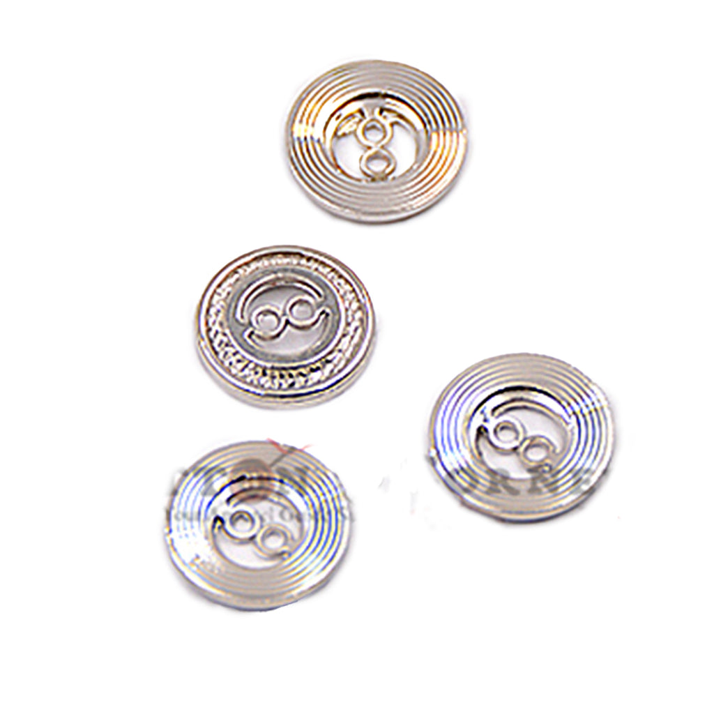 2 Hole Metal Wire Shirt Button