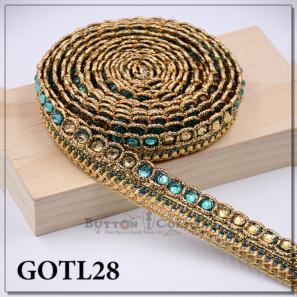 Fancy Gota Stone Lace