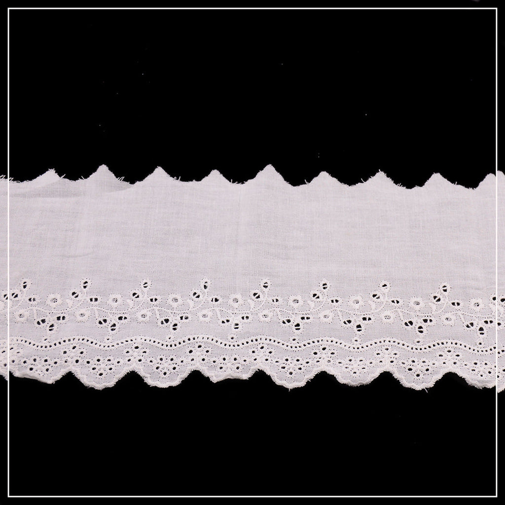 Cotton One Side Border Lace