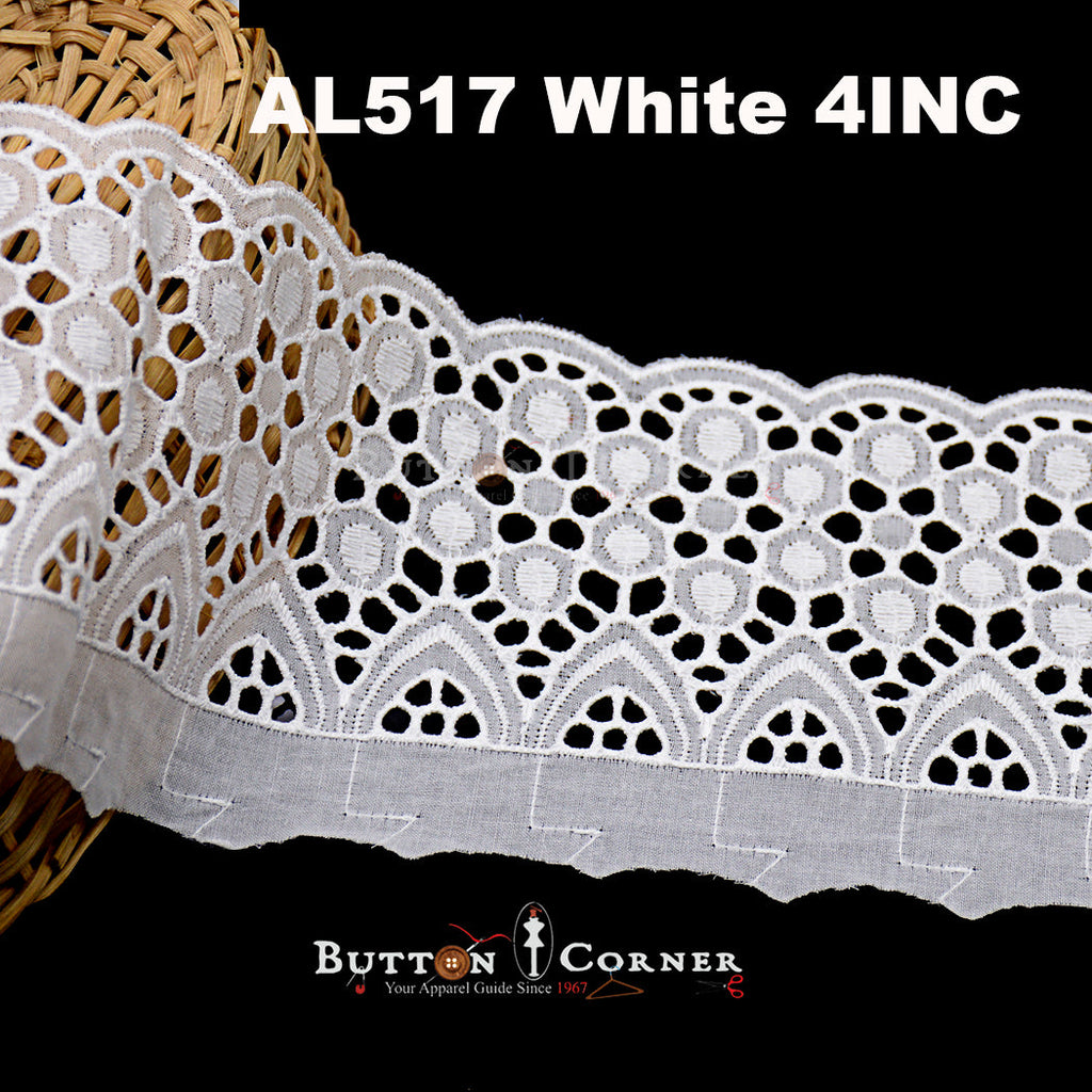 Cotton One Side Border Lace