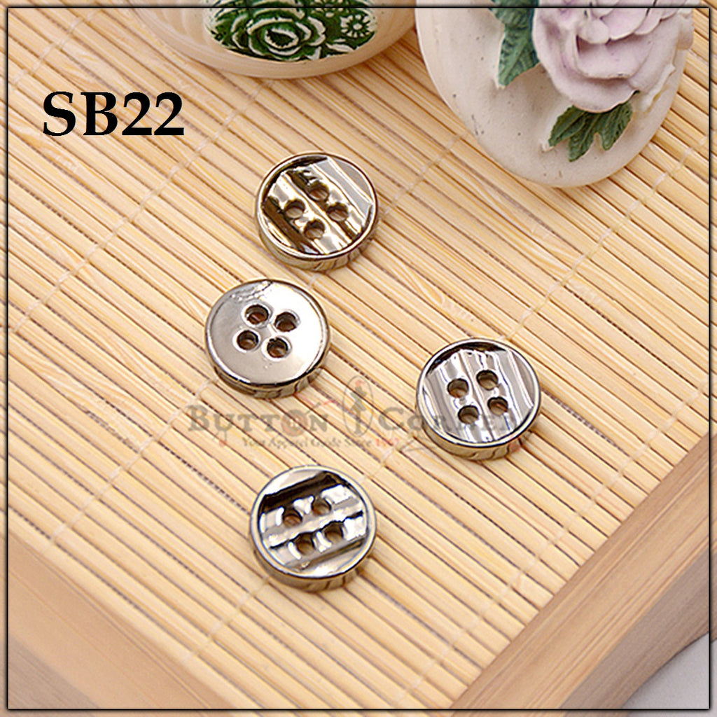 Shape 4 Hole Plastic Shirt Button