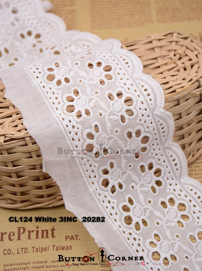 Cotton One Side Border Lace