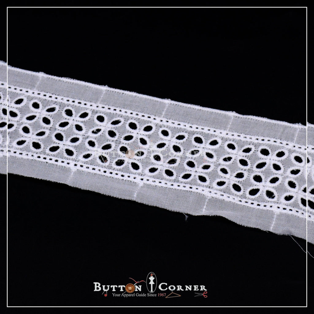 Double Side Border Cotton Lace