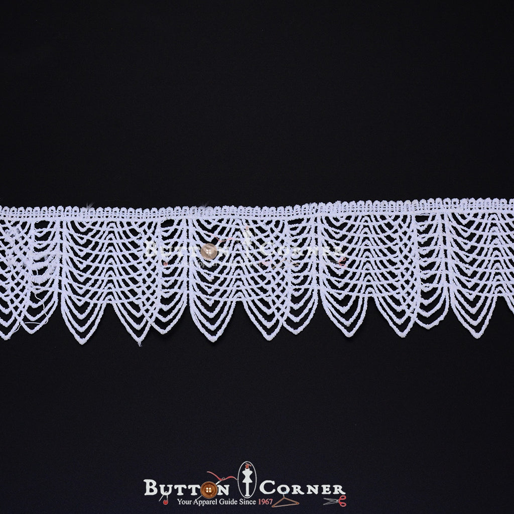 One Side Border Shuttle Lace