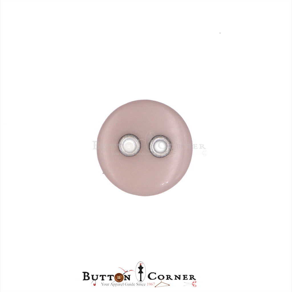 Eyelet 2 Hole Plastic Shirt Button