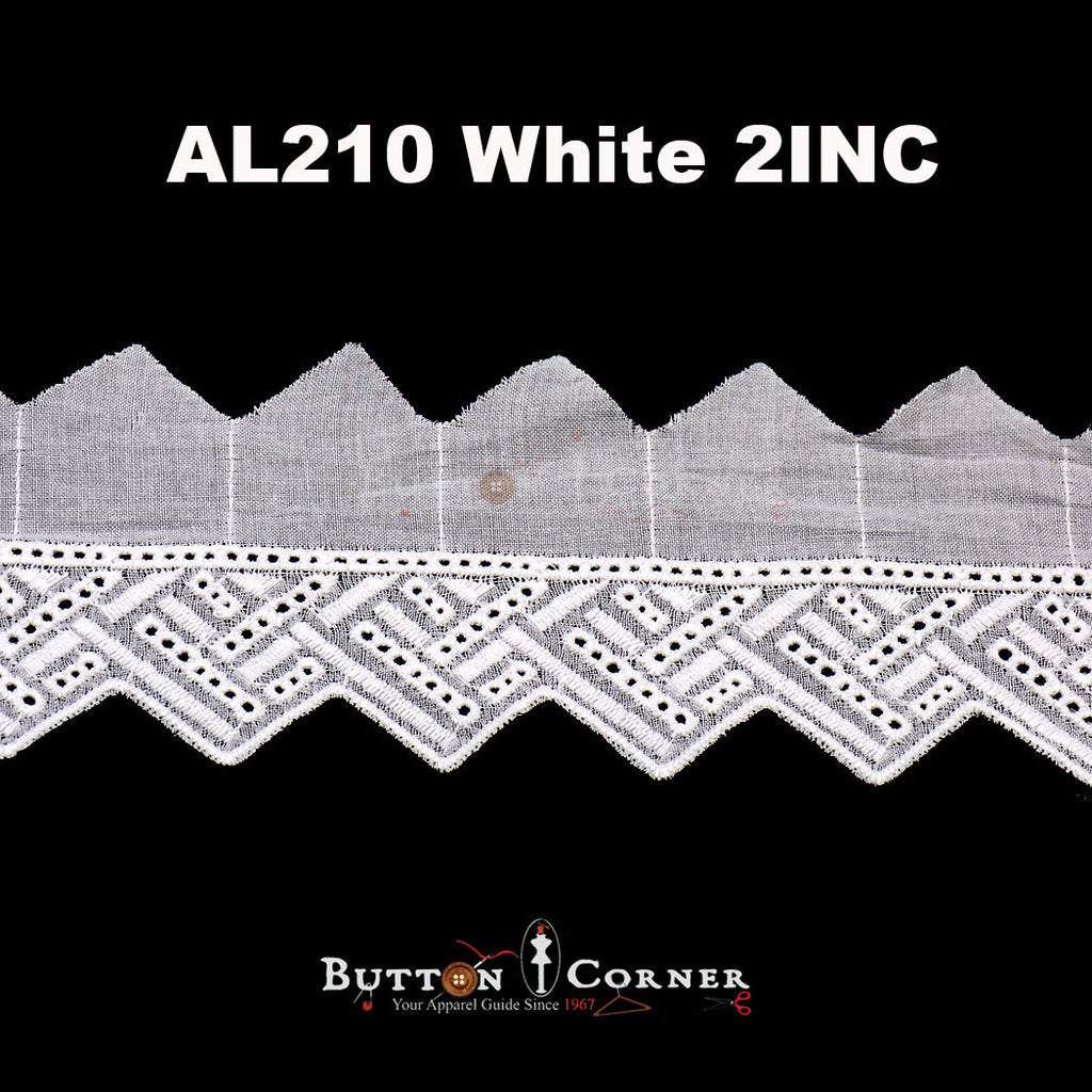 Cotton One Side Border Lace