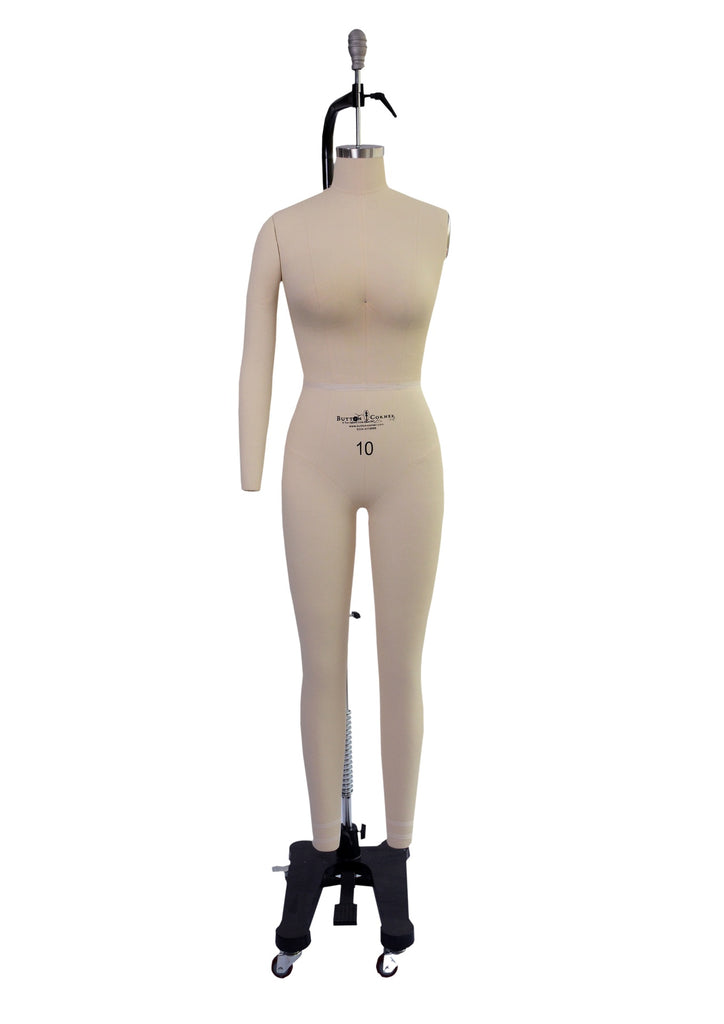 Semi Pin-able Full Body Female Dress Form Mannequin