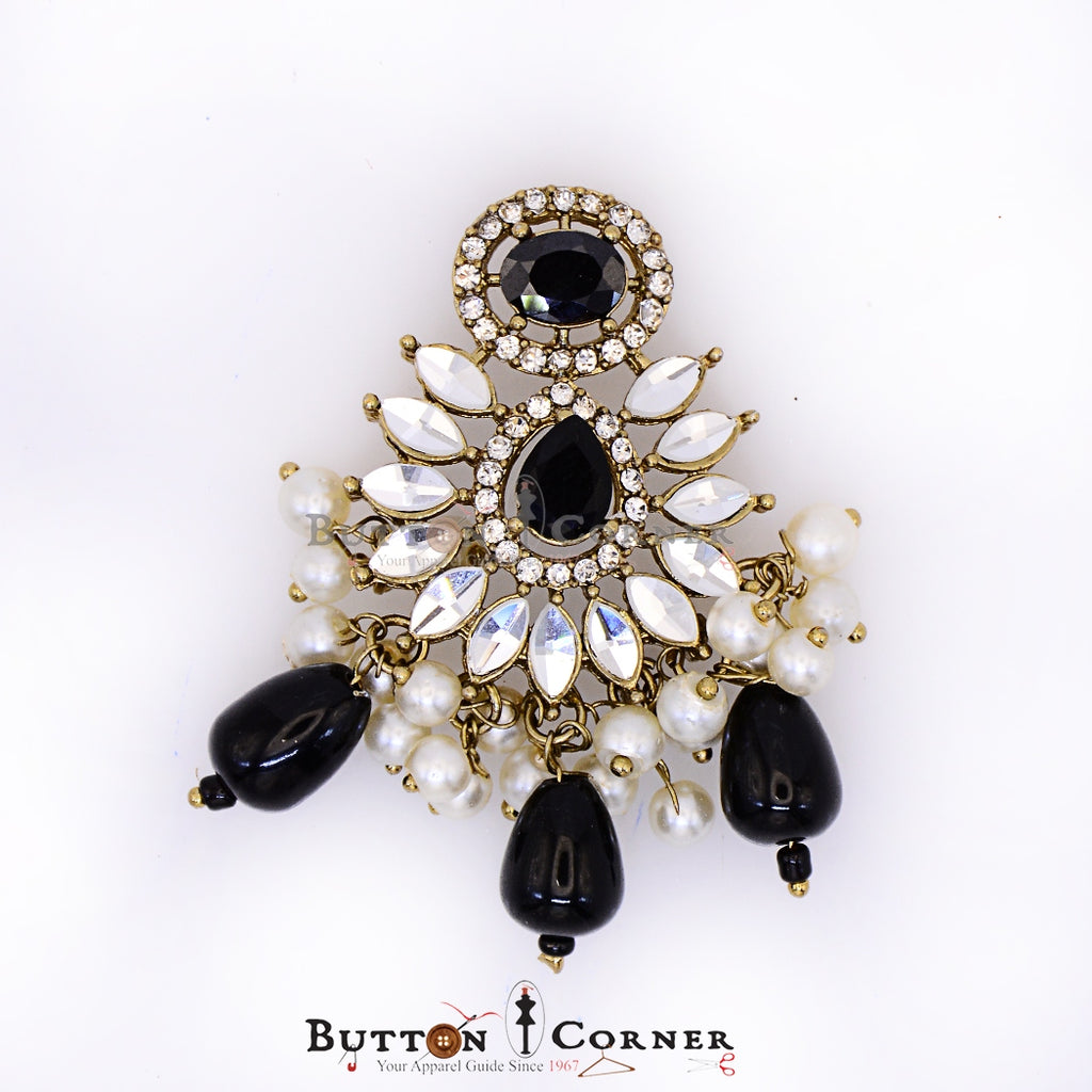 Fancy Kundan Button