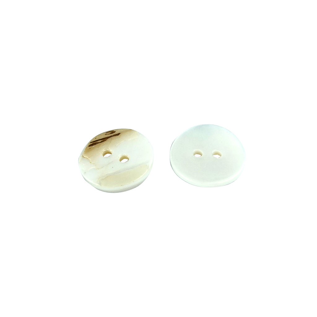 Plain China Agoya Shell 2 Hole Button