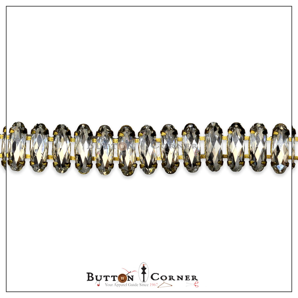 Tube Oval Fancy Metal Chain