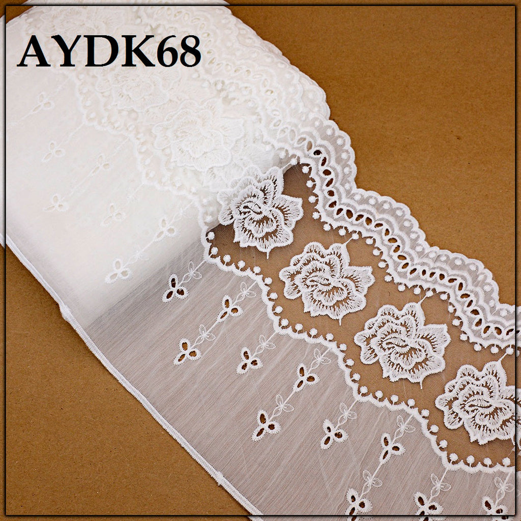 Cotton One Side Border Lace