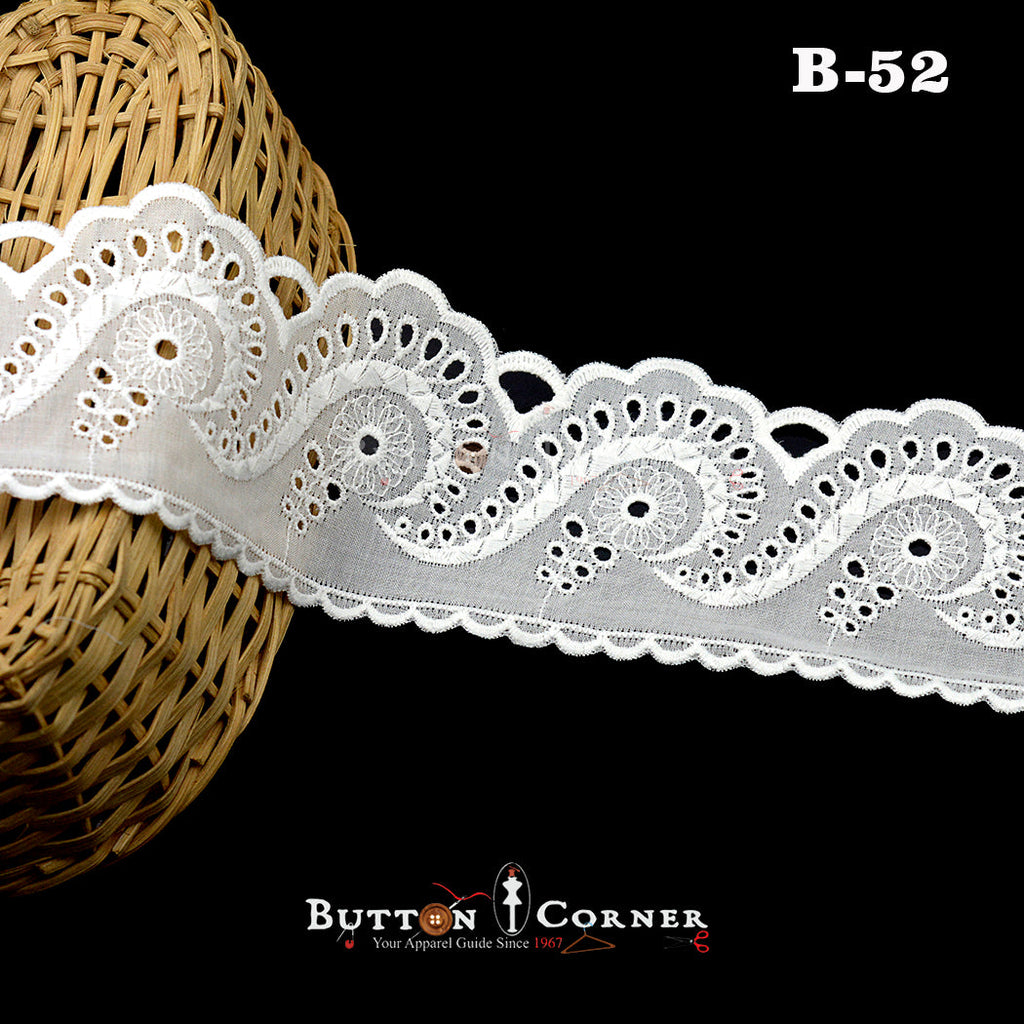 Cotton One Side Border Lace