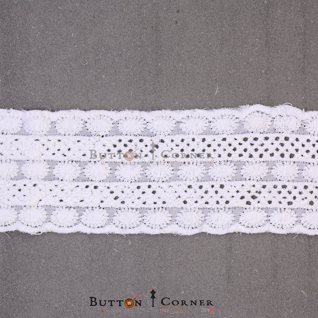 Double Side Border Cotton Lace