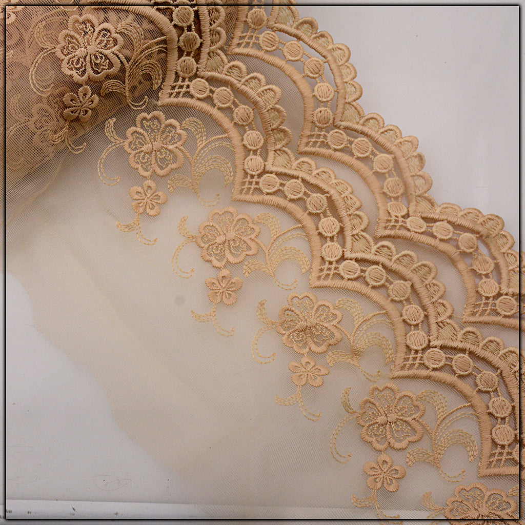 One Side Border Net Lace