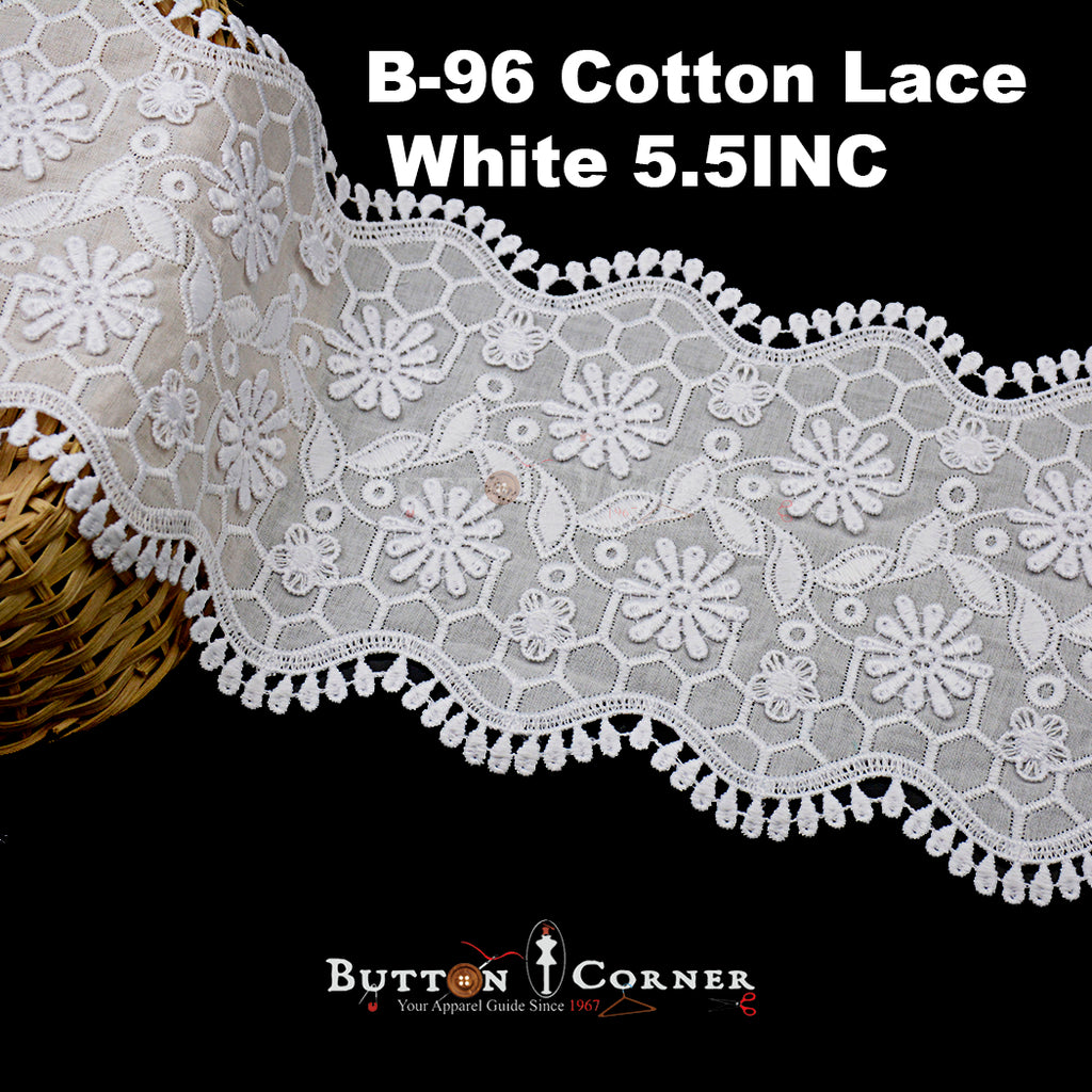 Cotton Double Side Border Lace