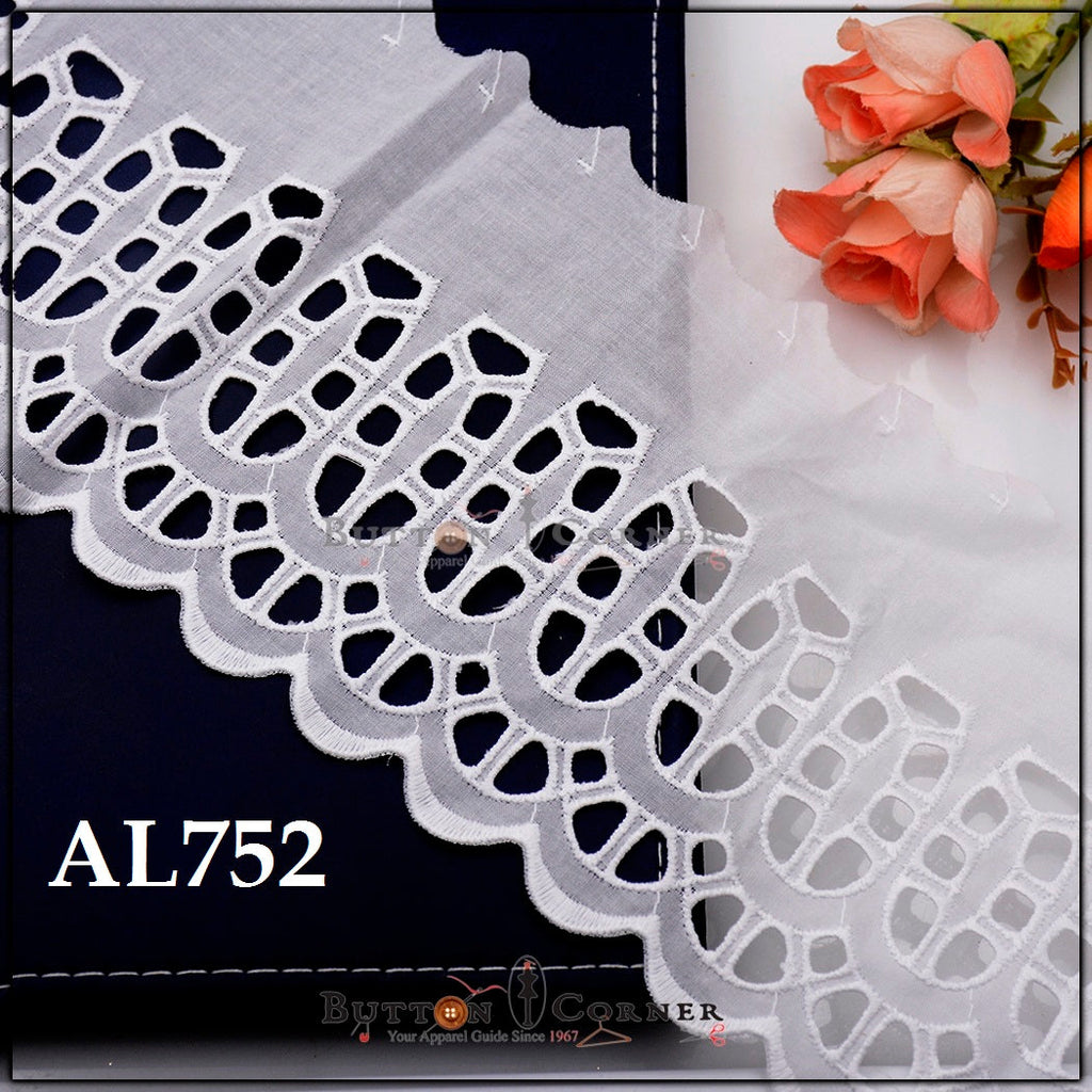 Cotton One Side Border Lace