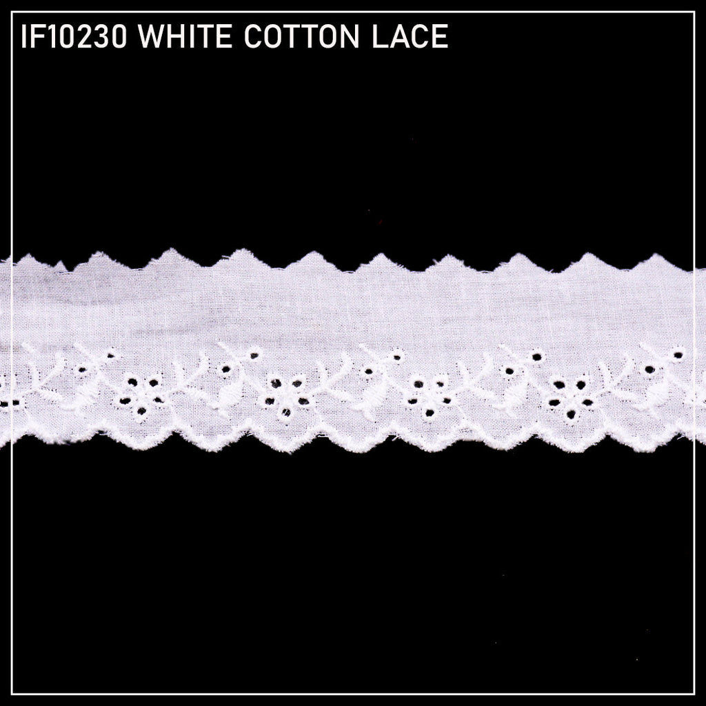 Cotton One Side Border Lace