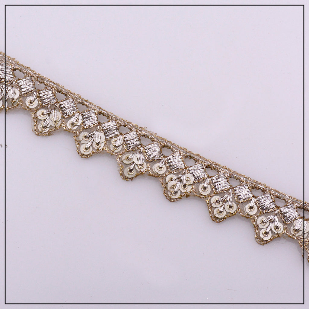 Fancy Gota Sequence Lace